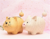 Hot Sales Polyresin Pig Shaped Piggy Bank