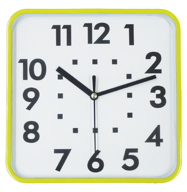 Square Retro Classic Pretty Wall Clock / Selling Well All over The