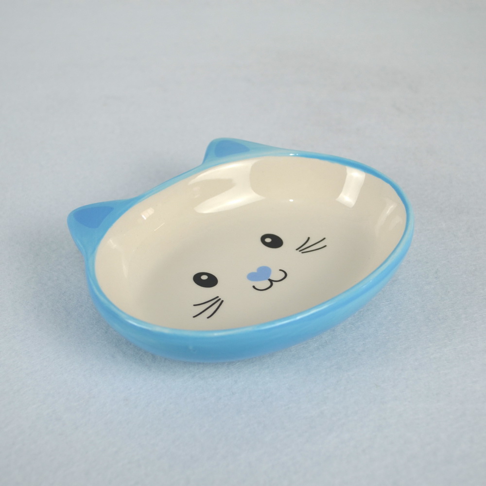LUVP+K-KUMAMON Safety And Health Ceramic Bowl for Pet Dog And Cat