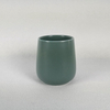 Colored Glaze Light Grey Coffe Cup Mug Ceramic