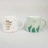 Printed Logo Decal Ceramic Mug Cup From China Porcelain Mug Factory