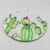 Wholesale Round Dinner Plate Flamingo Design Melamine Plates Plastic