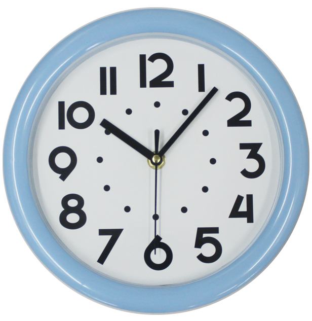 8.75inch Cheap Plastic Decorative Wall Clock