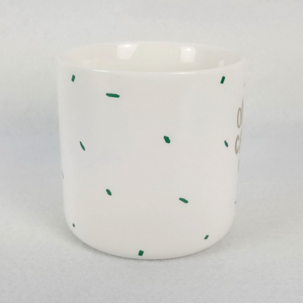 Printed Logo Decal Ceramic Mug Cup From China Porcelain Mug Factory