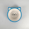 Wholesale New Creative White Custom Small Soup Pet Dog Ceramic Bowl 