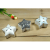 Empty Ceramic Box Diamond Jewelry Box Porcelain Round Dish