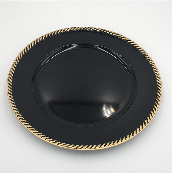 Melamine Matte Black Tableware for Japanese Restaurants Hard Plastic Dining Set Plate Dishes