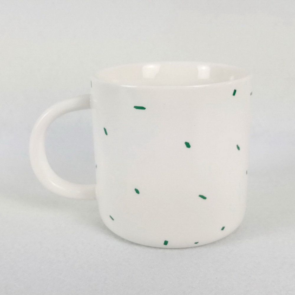 Printed Logo Decal Ceramic Mug Cup From China Porcelain Mug Factory