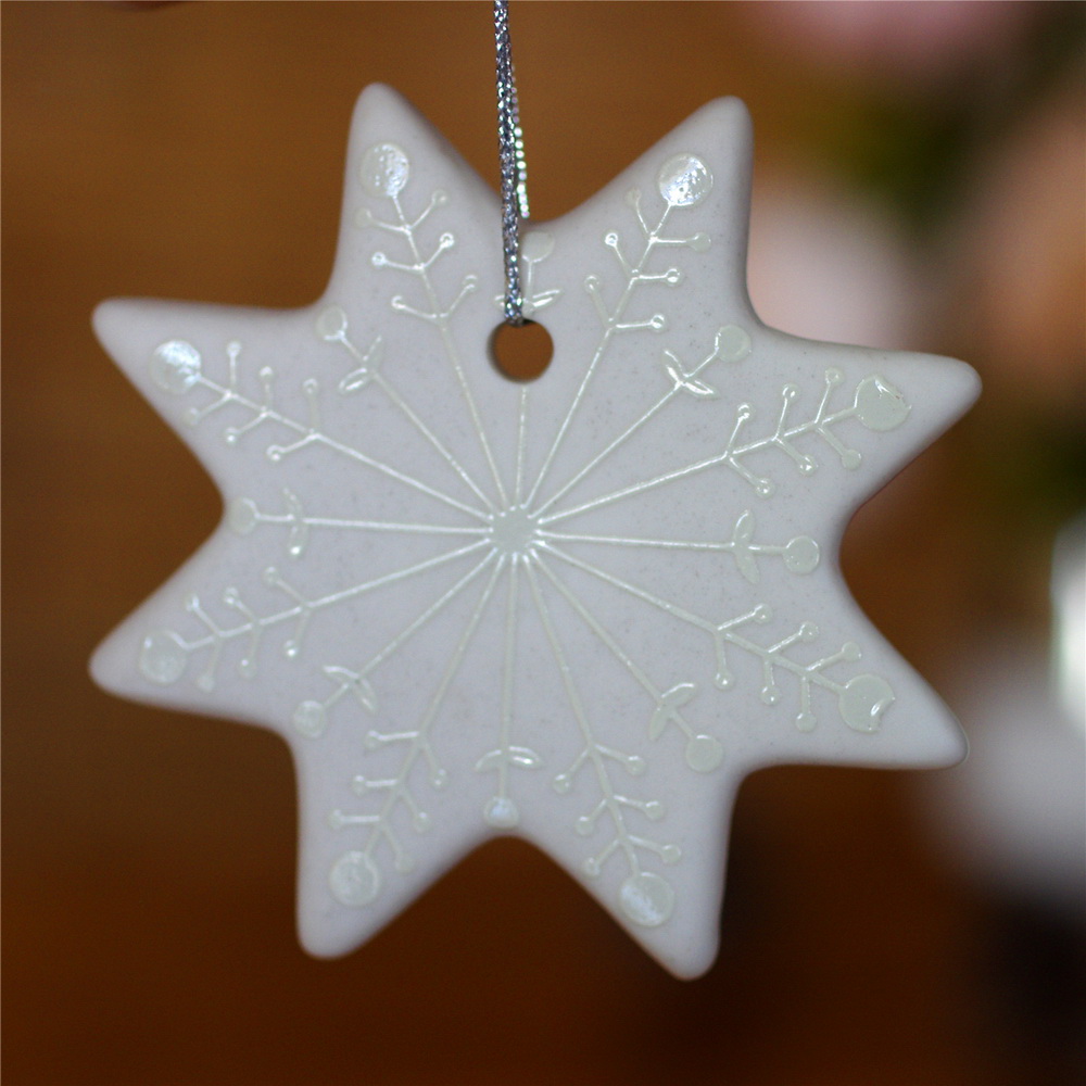 Wholesale Personalized Ornament Christmas Clay Pendants