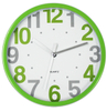 24 Hour Modern Round Wall Clock Home Decoration in Red Color