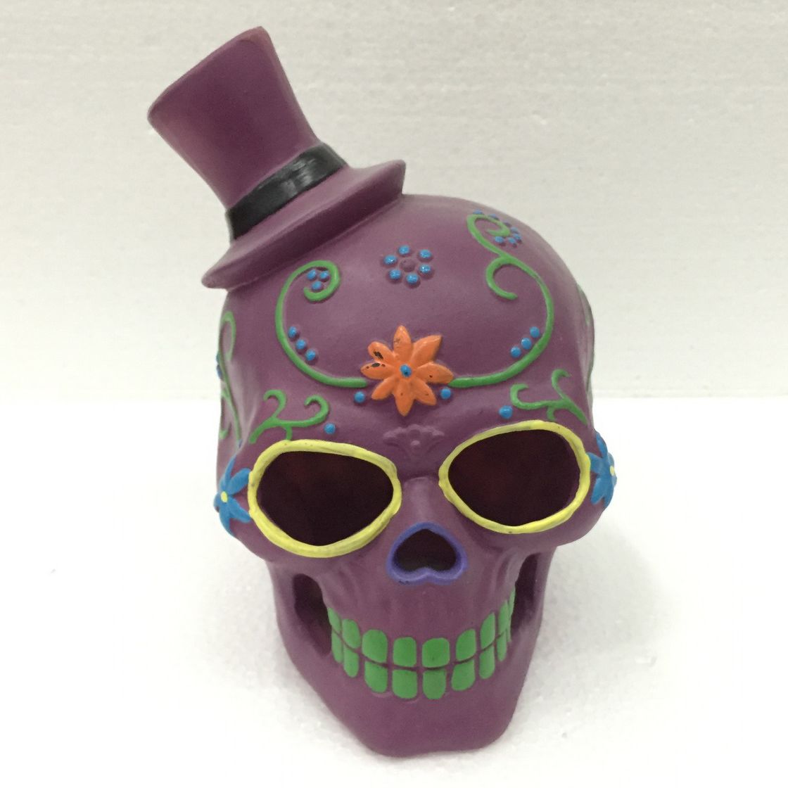 New Arrival Wholesale Halloween Ceramic Skull Couple Head