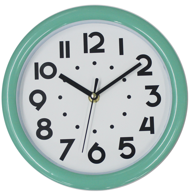 8.75inch Cheap Plastic Decorative Wall Clock