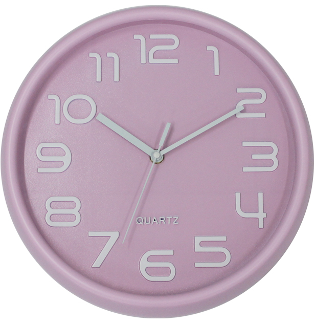 AA Battery Unbreakable Wall Clock with Second Hand