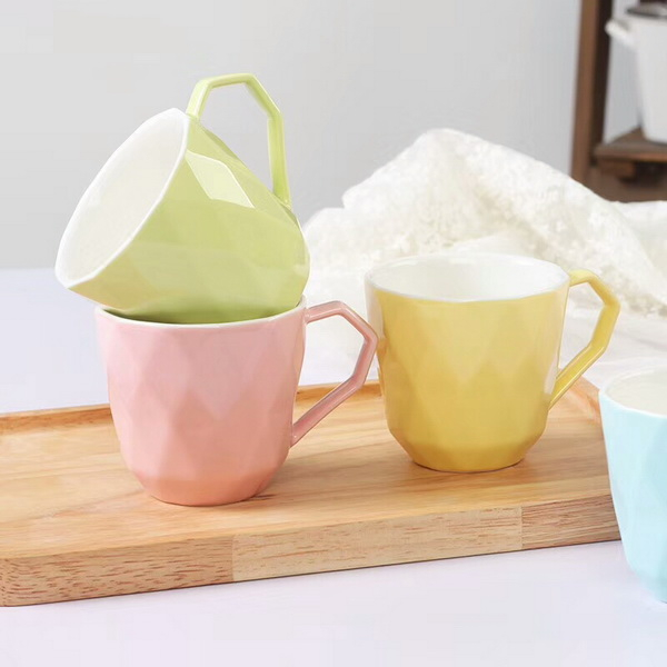 Custom Cheap Wholesale AAA Grade Colorful Ceramic Coffee Mug Cup