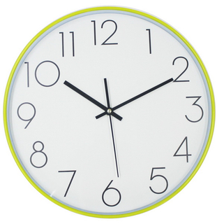 Europe Market Hot Sale Quartz Analog Type Print Brand Name Office Wall Clock