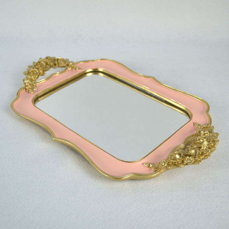 Craft Gift Set of Photo Frame Mirror with Tray