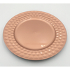 Wholesale Cheap Plastic Rose Gold Wedding Charger Plate
