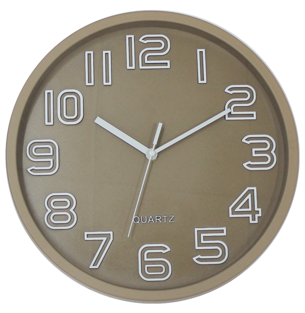 Wall Hanging 3D Numbers Clear Acrylic Gym Wall Clock