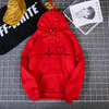 Women Hoodies Casual Harajuku Love Printed Hoodie Autumn Winter Female Hoodies