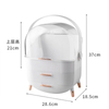 Dustproof Bathroom Desktop Beauty Makeup Organizer Skin Care Storage Drawer