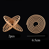 120pcs/box Natural Handmade Sandalwood Coils Incense Aromatherapy Kitchen WC Bedroom Bathroom Antiseptic Refreshing Incenses