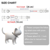 Personalized ID Tag Cat Collar Bell Engraving Safety Breakaway Small Dog Nylon Adjustable for Puppy Kittens Necklace