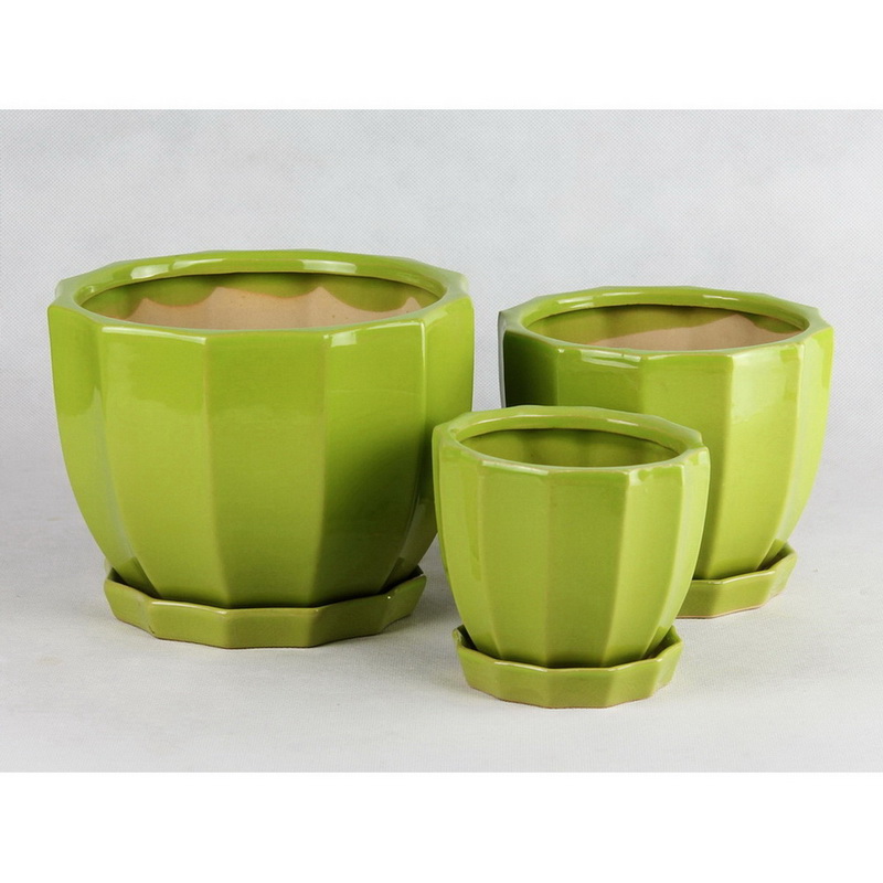Modern Interior Table Pendulum Decoration Design Art Beige Human Face Ceramic Flower Pot