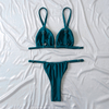 Women Designer Luxury Swimsuit Sexy Triangle Bikini Famous Brands Swimwear