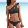2023 New Custom Sexy Women Lavender Gradient Two Piece Luxury Swimsuit Thong String High Waist Bikini