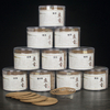 48Pcs/Box Natural Handmade Sandalwood Coils Incense Aromatherapy Maker Spice Antiseptic Refreshing Home Fragrance Teahouse Tools