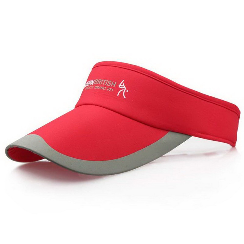 Casual Empty Top Sun Cap Adjustable Sports Hat Spring Summer Caps for Men Women UV Protection Tennis Golf Running Sunscreen Hats