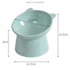 Cat Bowl High Foot Dog Bowl Neck Protector Cat Pet Food Water Bowl Anti-tip Binaural Pet Feeding Cat Accessorie Pet Dessert Bowl