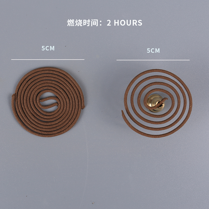 48pcs/Box Natural Coil Incense Coil Help Sleep Home Aromatherapy Fragrance Indoor Buddhist Sandalwood Incense Without Censer