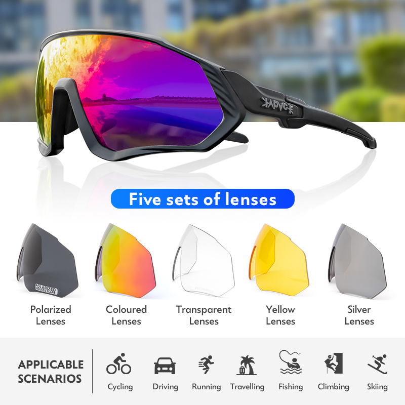 Riding Cycling Sunglasses Mtb Polarized Sports Cycling Glasses Goggles Bicycle Mountain Bike Glasses Men&#39;s Women Cycling Eyewear