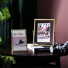 Nordic Gold Black Metal Painting Picture Poster Frame DIY Wall Photo Cube Frame Poster Creative Family Decorative Frame