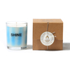 Scented candle in ceramic jar natural soy wax luxury fragrance for home decor candle ceramic