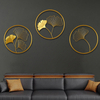 Luxury Gold Iron Metal Frame Figure Hanging Painting Art Wall Decor