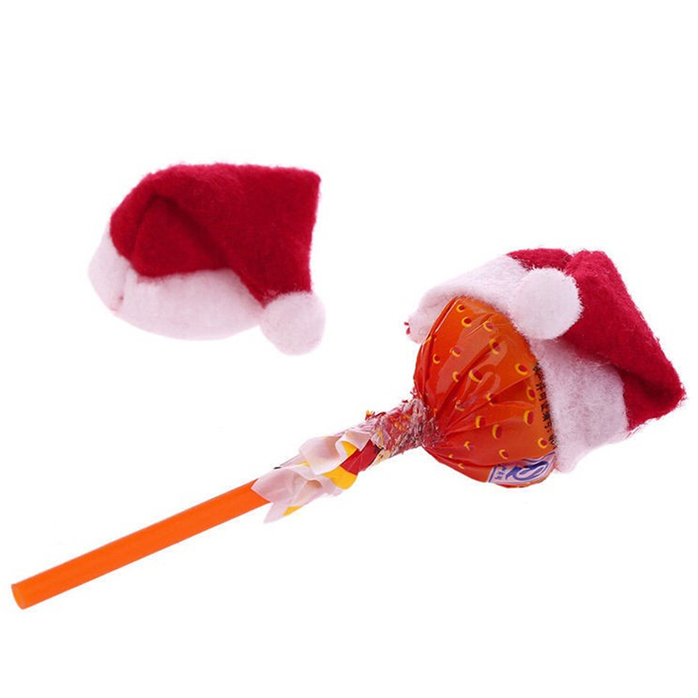 Party Decoration Supplies Santa Topper Non Woven Topper Christmas Hat