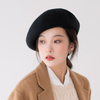 17 Colors Autumn Winter Hat Wool Thick Berets French Artist Beret Women Painter Hat Girls Berets Female Warm Cap Beanies