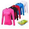 Better Quality Long Sleeve T-shirts Women Yoga Gym Compression Tights Sportswear Fitness Quick Dry Running Tops Body Shaper Tee
