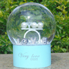 Crystal Snow Globes Crystal Ball Glass Craft Home Coffee Shop Merry-go-round Christmas Birthday Wedding Valentine&#39;s Day Gift