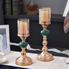 European Luxury Candle Holders Glass Candlestick Ornaments American Table Candlelight Dinner Decorations Candle Stick Holder