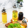 Holaroom Durable High Borosilicate Glass Oil Bottle Leak-Proof Seasoning Storage Pot Soy Sauce Jar Vinegar Bottle Kitchen Gadget