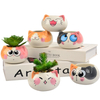 Strongwell Factory Promotion Ceramic Flower Pots Cartoon Animal Miniature Model Green Plants Potted Home Gardening Decoration