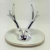 European Style Jewellery Holder Jewelry Dish Pineapple Ceramic Jewelry Tray Home Bedroom Trinket Trays