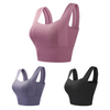 Sports Bras Women Yoga Vest Underwear Bralette Seamless Top For Women's Running Gym High Impact Push Up Training Without Frame