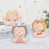 Fashion Polyresin Candlestick Wall Candle Holder Ornament