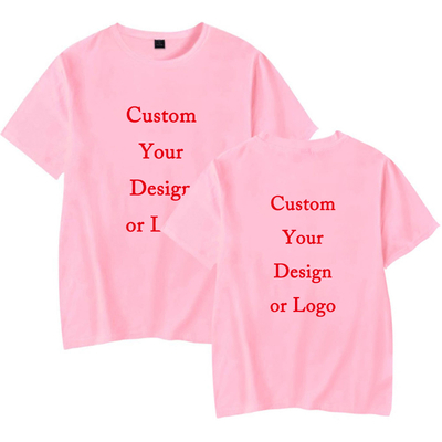 Customized Print Your Own Design Printed Unisex Tshirt