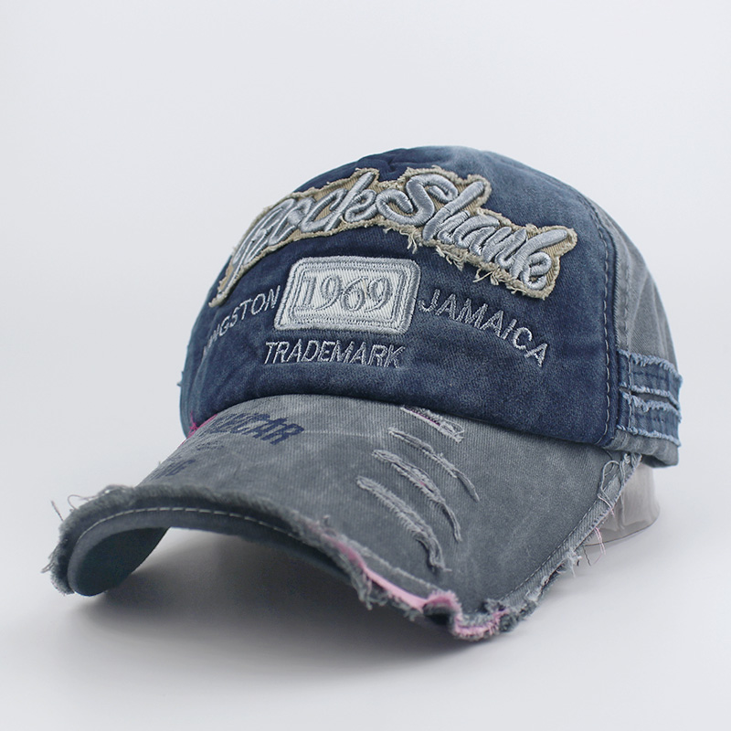 Unstructured Customized Embroidery Logo 6 Panel Suede Baseball Cap