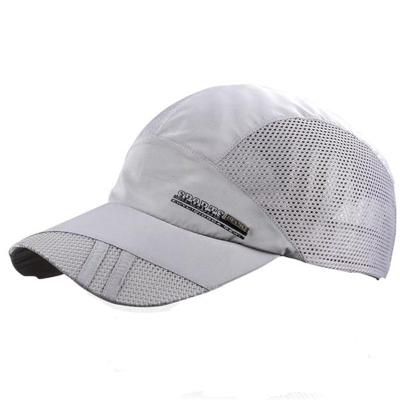Dry Running Baseball Summer Mesh 8 Colors Gorras Cap Cap Visor Mens Hat Sport Cool Fashion 2023 Hot Quick Outdoor Popular New